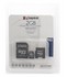 Karta Micro SD 2GB+2 adaptery KINGSTONE